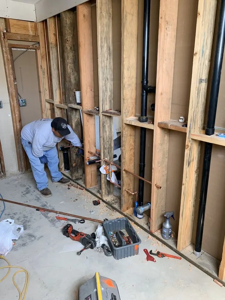 Commercial rough-in plumbing for Commercial Plumbing in Selden